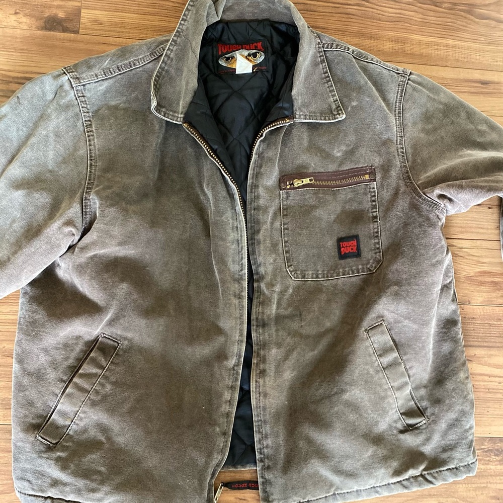 Men’s tough duck coat and vest 100$ for both!
